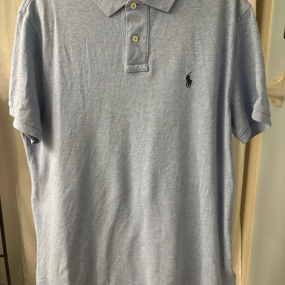 Men's Blue Polo Shirt